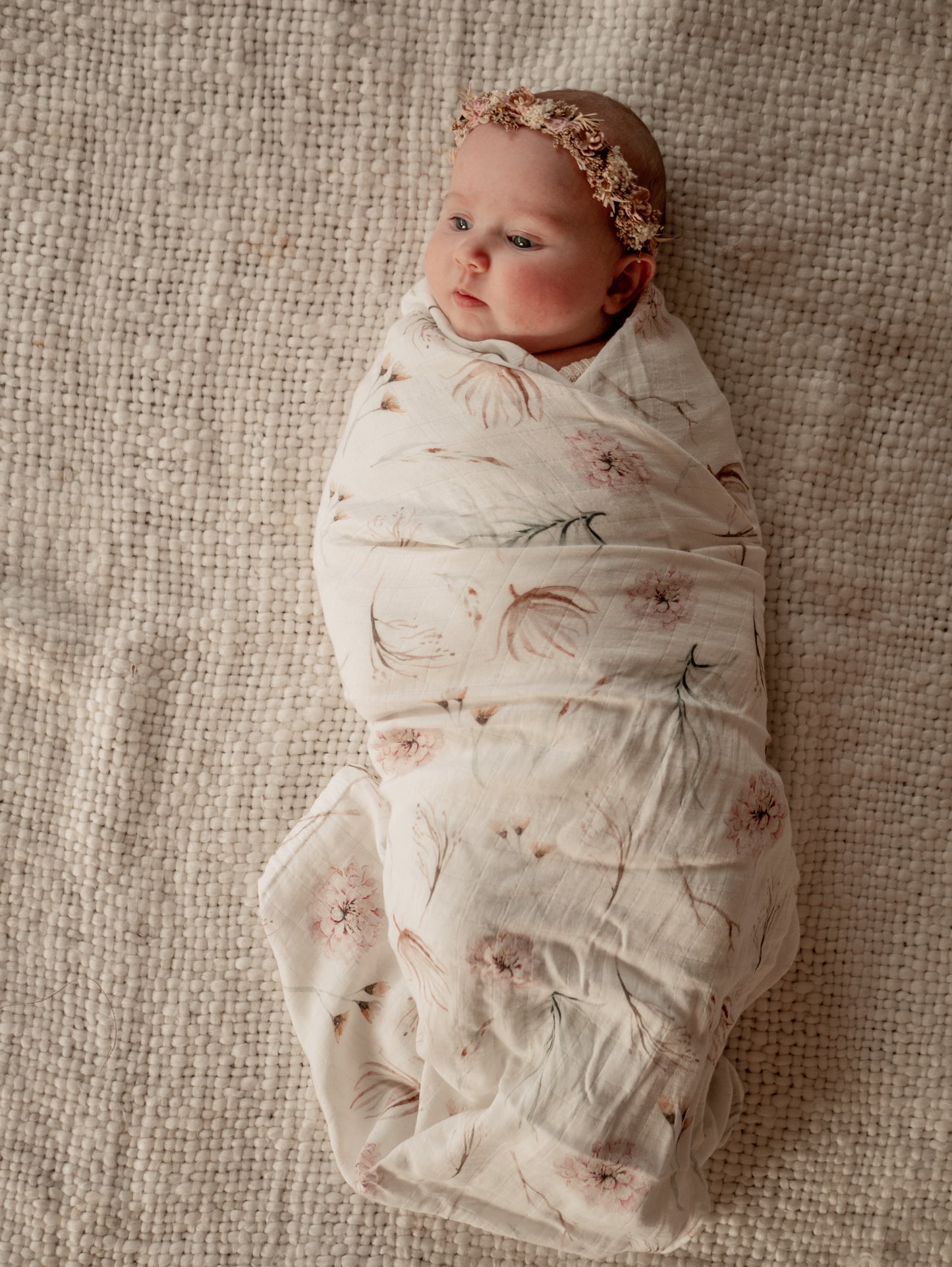 Swaddle WRAP - Floral Dreams